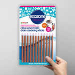 Ecozone Enzymatic Drain Cleaning Sticks (Citrus) thumbnail