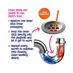 Ecozone Enzymatic Drain Cleaning Sticks (Citrus) thumbnail