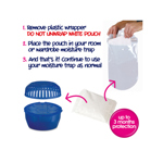 Ecozone Damp, Mould & Moisture Trap Refill thumbnail