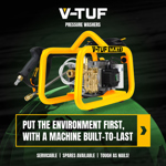 V-TUF tufJET 1 Professional Pressure Washer (110v) thumbnail