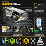 V-TUF Rapid MSH Hot Water Pressure Washer thumbnail