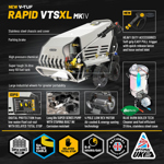 V-TUF Rapid VTS1520HPC XL Hot Water Pressure Washer (415v) thumbnail