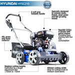 Hyundai HYSC210 40cm 4-Stroke Petrol Aerator & Scarifier thumbnail