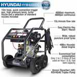 Hyundai HYW4000DE Diesel Pressure Washer thumbnail