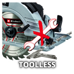 Einhell TE-CS 18/190 Li BL 18V Brushless Cordless Circular Saw (Bare) thumbnail