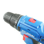 Hyundai HY2175 18V Cordless Drill with 1.5Ah Battery, Charger, Case & 54-Piece Accessory Kit thumbnail