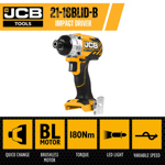 JCB 18V Brushless Cordless Impact Driver (Bare) thumbnail