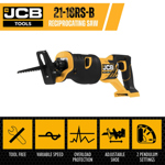 JCB 18V Cordless Reciprocating Saw (Bare) thumbnail