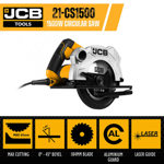 JCB 1500W Electric Circular Saw thumbnail