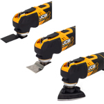 JCB 18V Cordless Multi-Tool with 2 x 4.0Ah Batteries, Charger & Case thumbnail