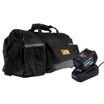 JCB 18V Cordless Jigsaw with 4.0Ah Battery, Charger & Kit Bag thumbnail