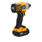 JCB 18V Brushless Cordless Combi Drill & Impact Driver Twin Pack with 2 x 2.0Ah Batteries, Charger & Case thumbnail