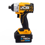 JCB 18V Brushless Cordless Impact Driver with 5.0Ah Battery, Charger & Case thumbnail