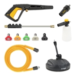 V-TUF V3-240 X2 2175psi 150Bar, 7.5L/min DIY Portable Electric Pressure Washer - Patio & Car Cleaner Starter Kit  thumbnail