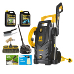 V-TUF V5 240v X2 Tough DIY Electric High Power Pressure Jet Washer 2400psi, 165Bar, 7.2L/min - Pro Patio & Car Cleaner Kit thumbnail