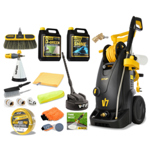 V-TUF V7 240v 195Bar, 7.2L/min Tough DIY Electric Pressure Washer - With Master PRO Patio & Car Cleaner Kit  thumbnail