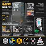 RAPIDSXL110V - 12-100 STATIC S/S HOT WASHER - TSS thumbnail