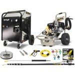 V-TUF DD080 Industrial 200Bar, 15L/min 9HP Honda Driven Petrol Pressure Washer - Property Cleaning Pro & Softwash thumbnail