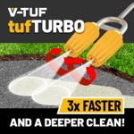 V-TUF 255BAR TWIN tufTURBO 1000mm LANCE WITH BEND with KTQ QR x 04 TURBO JET(02 size x 2) thumbnail