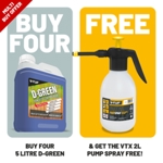 4X D-GREEN 5L GARDEN SURFACE CLEANER + 1 x VTX-2L SPRAYER FREE thumbnail