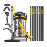 V-TUF MAXi - 80L H-Class 240v 3500w Dust Extraction Vacuum Cleaner - 10M 38mm HIGH-LEVEL CLEANING KIT thumbnail