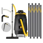 V-TUF XR11000 240V 110L 3300W Wet & Dry Industrial Vacuum Cleaner - 40Ft GCXALU50 GUTTER KIT thumbnail