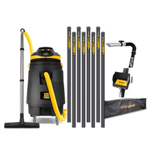 V-TUF XR11000 240V 110L 3300W Wet & Dry Industrial Vacuum Cleaner - 40Ft GCXALU50 GUTTER KIT -WITH CAMERA & HOLDALL KIT thumbnail