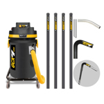 V-TUF GCX4000 1.75KW 37L WET & DRY Industrial Powerful Vacuum Cleaner - Side Entry & Cyclone Tech (240V) + 20FT GCX ALU GUTTER CLEANING KIT thumbnail