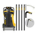 V-TUF GCX8000 3.5KW 80L WET & DRY Industrial Powerful Vacuum Cleaner - Side Entry & Cyclone Tech (240V) + 20FT GCX ALU GUTTER CLEANING KIT thumbnail