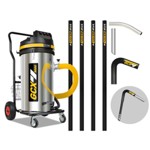 V-TUF 3.5KW 100L XTRA LARGE & RUGGED Industrial Powerful Vacuum Cleaner + 20FT GCX PRO GUTTER CLEANING KIT thumbnail
