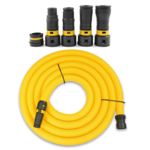 5M HOSE - 32mm Yellow & 4pcs Power Tool Adaptor KIT (with Air Flow Control) - for MIGHTY, NEW MIDI, NEW MAXi 50, NEW MAXi 80 - VTVS7029 thumbnail