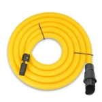 HOSE - 5m Yellow HiViz for V-TUF StacVac with Universal Power Tool Adaptor (with Air Flow Control) Ideal For Sanders - VTM415 thumbnail