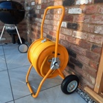 V-TUF Manual Wind Hose Reel Trolley - 50m Washflex Pro Hose - V3.1250-KIT1 thumbnail