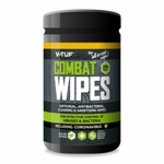 V-TUF COMBAT WIPES - TUB OF ANTIVIRAL & ANTIBAC WIPES -200 thumbnail