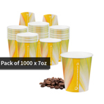 7oz Paper Squat Prism Vending Cups thumbnail