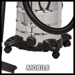 Einhell TC-VC 1930 S 30 Litre Stainless Steel Wet & Dry Vac thumbnail
