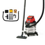 Einhell TC-VC 18/20 Li S-Solo PXC 18V 20 Litre Stainless Steel Wet & Dry Vac, Body Only thumbnail