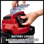 Einhell TC-VC 18/20 Li S-Solo PXC 18V 20 Litre Stainless Steel Wet & Dry Vac, Body Only thumbnail