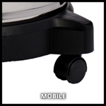Einhell TC-VC 18/20 Li S-Solo PXC 18V 20 Litre Stainless Steel Wet & Dry Vac, Body Only thumbnail