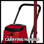 Einhell TE-VC 36/30 S Auto Li S-Solo PXC 36V 30 Litre Stainless Steel Wet and Dry Vac with Auto Power Take Off, Body Only thumbnail
