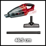 Einhell TE-VC 18 Li-Solo PXC 18V Handheld Vacuum Cleaner, Body Only thumbnail