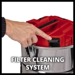 Einhell TE-AV 18/15 Li-Solo PXC 18V 15L Ash Vac, Body Only thumbnail