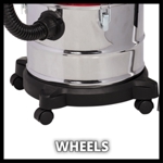Einhell TE-AV 18/15 Li-Solo PXC 18V 15L Ash Vac, Body Only thumbnail