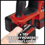 Einhell HEROCCO 36/28 PXC 36V 3.2J Brushless Rotary Hammer, Body Only thumbnail