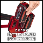 Einhell AXXIO 36/230 Q PXC 36V 230mm Quick Release Brushless Angle Grinder, Body Only thumbnail