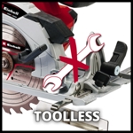 Einhell TE-CS 18/150 Li Solo PXC 18V 150mm Circular Saw thumbnail