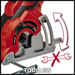 Einhell TC-CS 89 600W 89mm Mini Circular Saw Kit thumbnail