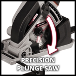 Einhell TE-CS 18/89 Li - Solo PXC 18V 89mm Mini Circular Saw, Body Only thumbnail