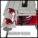 Einhell TE-CC 250 UF 2000W 250mm Portable Foldable Table Saw with softstart thumbnail