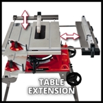 Einhell TE-CC 250 UF 2000W 250mm Portable Foldable Table Saw with softstart thumbnail